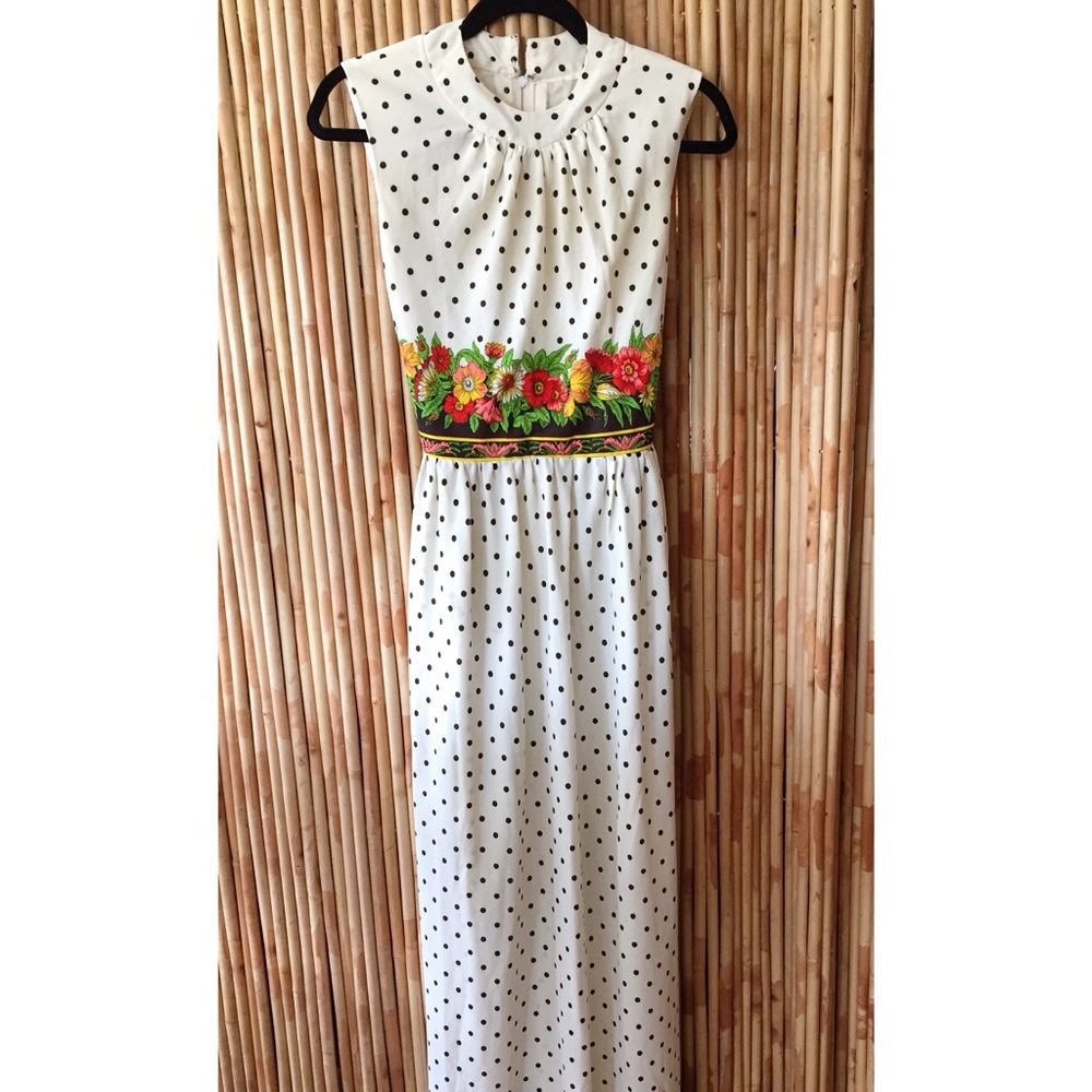 Vintage handmade maxi dress